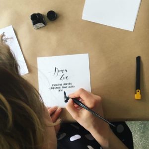 Twórcze soboty: Warsztaty Kaligrafii Nowoczesnej z HELLO Calligraphy