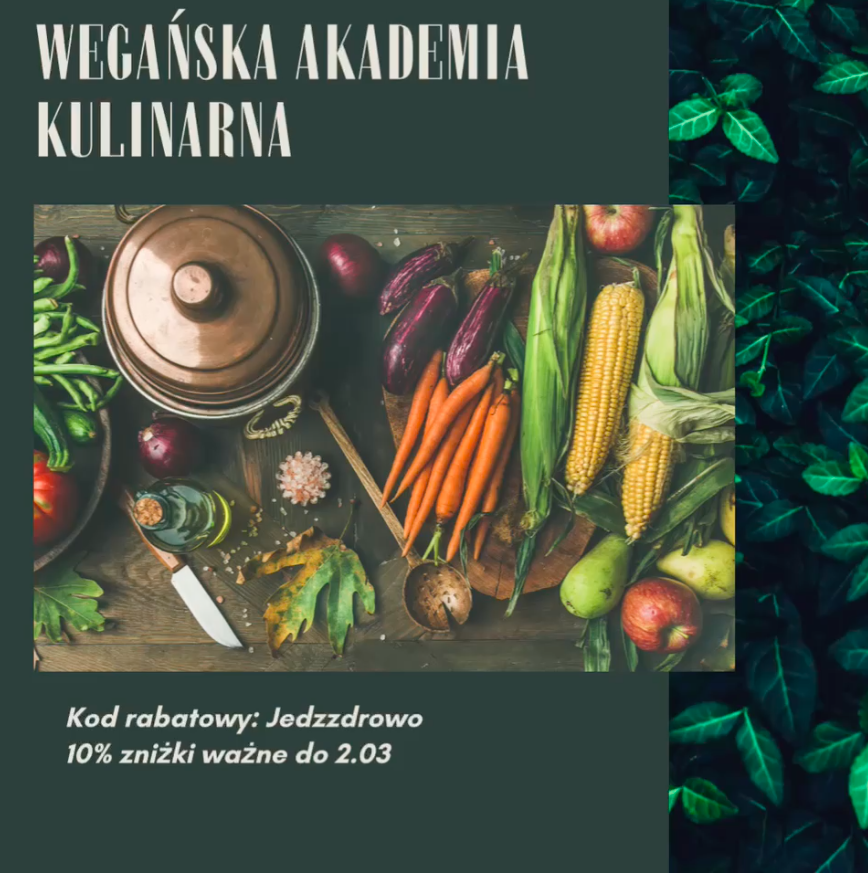 Wegański romans ze zdrowym odżywianiem – czyli jak zrównoważoną dietą zapobiegać chorobom układu krążenia, nowotworom i cukrzycy, które są przyczyną około 70% zgonów w Polsce.